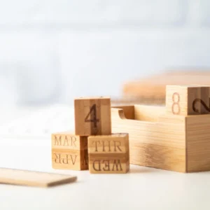 Calendario Polma in bambù